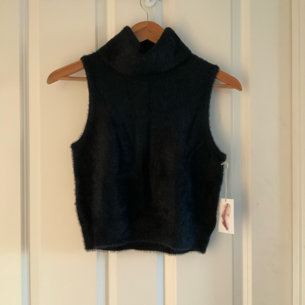Jessica Simpson Black Turtleneck Sweater